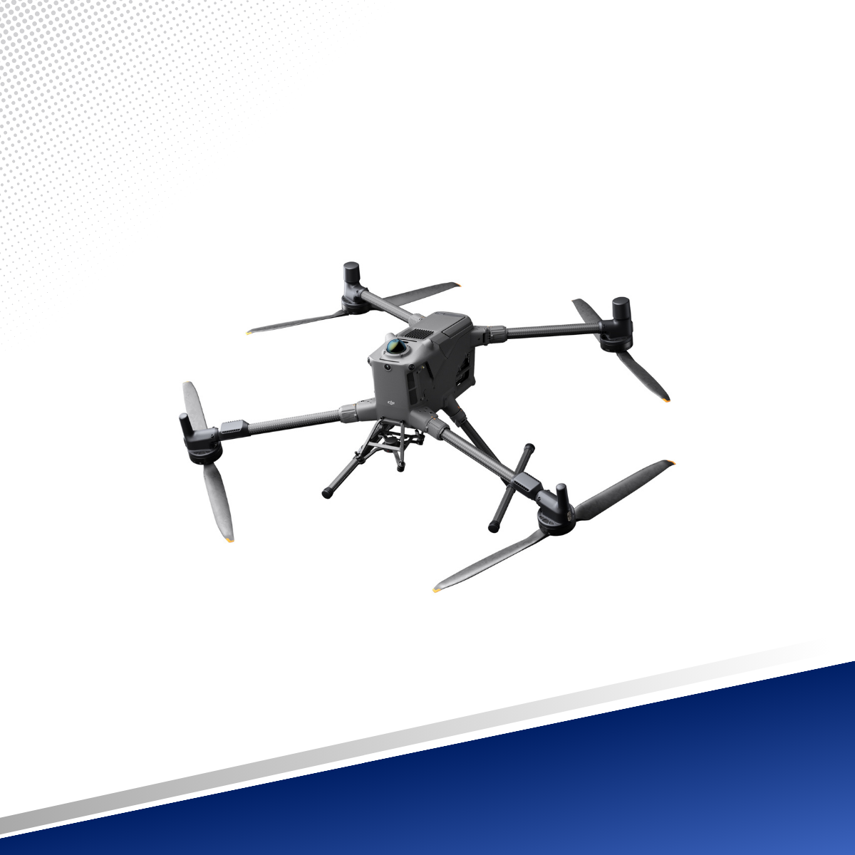 Dron industrial DJI Matrice 400 en vista tres cuartos, disponible en TECDJI PERÚ, Lima