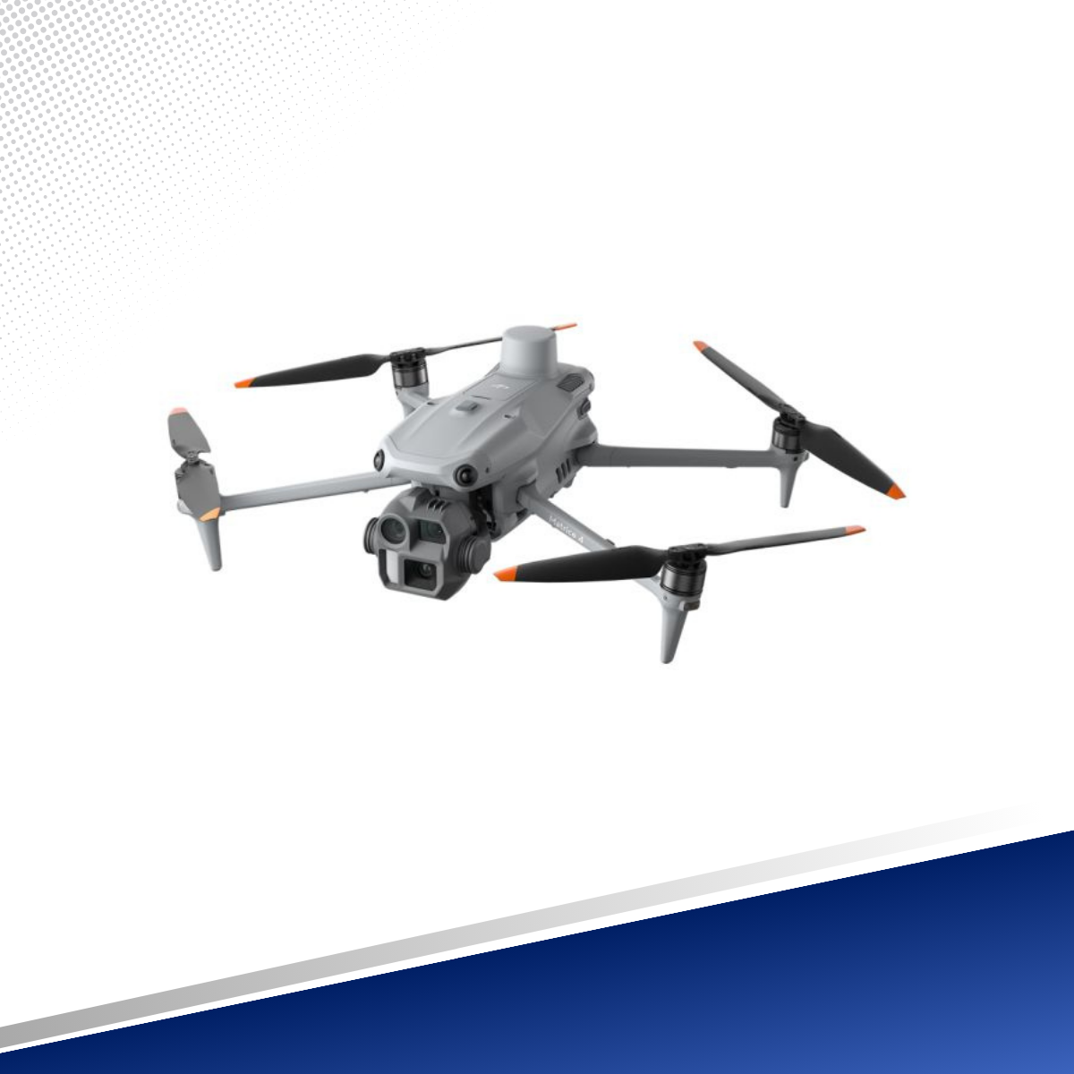 Miniatura: Dron DJI Matrice 4E con gimbal multicámara y módulo RTK, disponible en TECDJI PERÚ, Lima