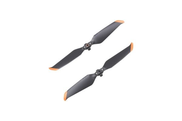 Par de hélices de bajo ruido para DJI Air 2S con puntas naranjas, disponibles en TECDJI PERÚ, Lima